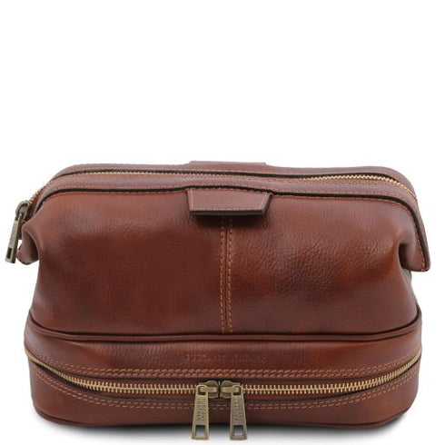 Jacob - Leather toilet bag